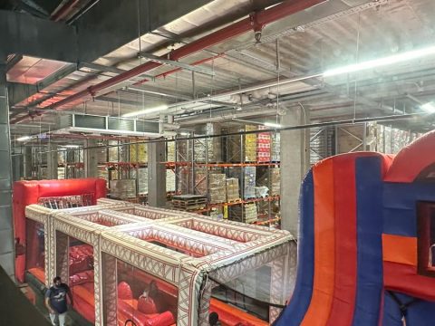 מסלול נינג'ה 30 מטר -מבט מלמעלה